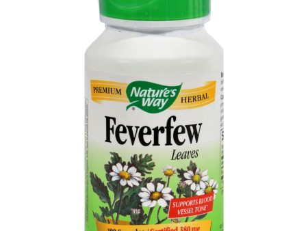 Nature s Way Feverfew Leaves - 100 Capsules Online