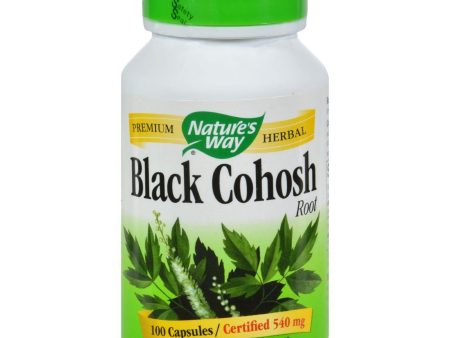 Nature s Way Black Cohosh Root - 100 Capsules Online Sale