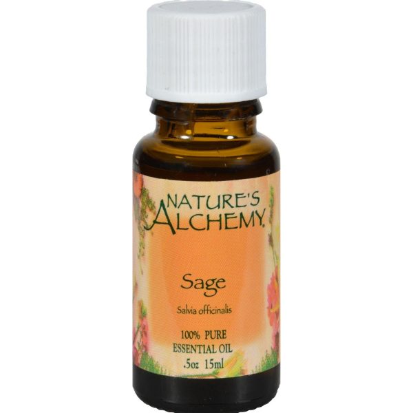 Nature s Alchemy 100% Pure Essential Oil Sage - 0.5 Fl Oz Discount