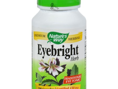 Nature s Way Eyebright Herb - 100 Capsules on Sale