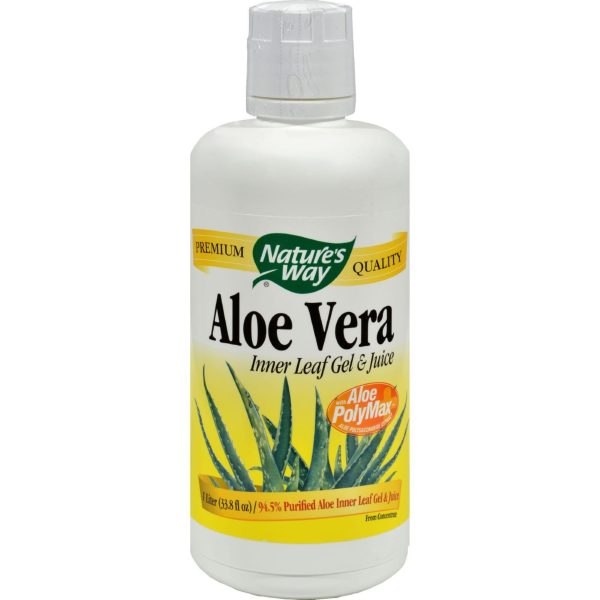 Nature s Way Aloe Vera Gel And Juice - 33.8 Fl Oz Online Sale