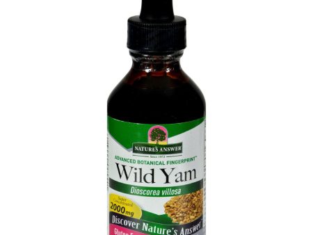 Nature s Answer Wild Yam Root - 2 Fl Oz Online