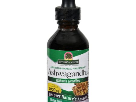 Nature s Answer Ashwagandha Root - 2 Fl Oz Online Sale