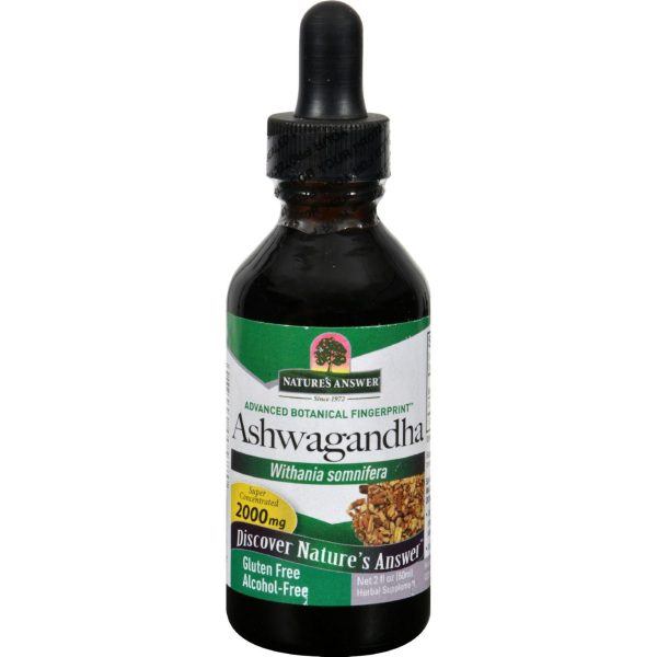 Nature s Answer Ashwagandha Root - 2 Fl Oz Online Sale