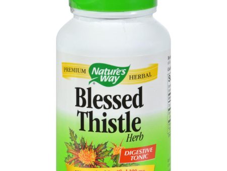 Nature s Way Blessed Thistle Herb - 100 Capsules For Discount