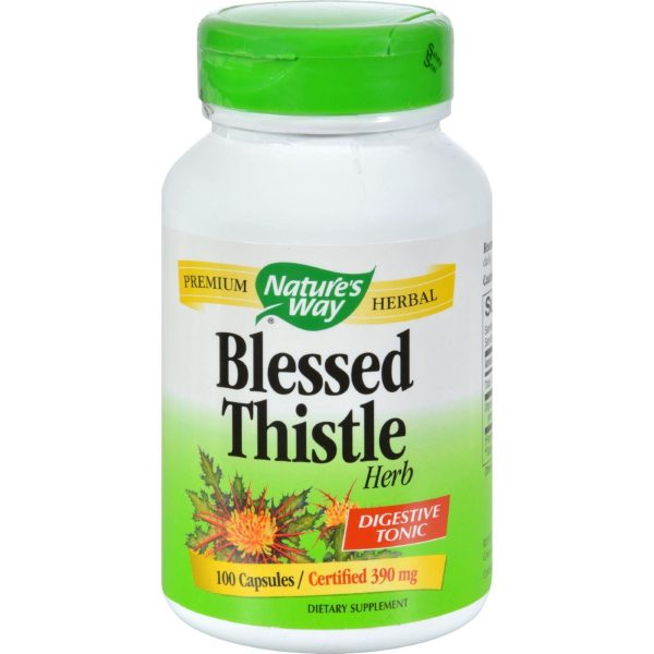 Nature s Way Blessed Thistle Herb - 100 Capsules For Discount