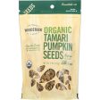 Woodstock Seeds - Organic - Pumpkin - Tamari - 9 Oz - Case Of 8 Online now