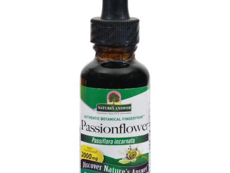 Nature s Answer Passionflower Herb Alcohol Free - 1 Fl Oz Discount