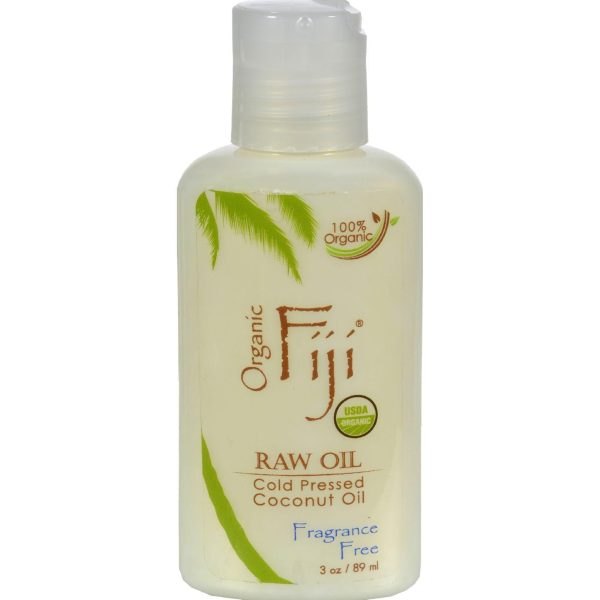 Organic Fiji Virgin Coconut Oil Fragrance Free - 3 Oz Online