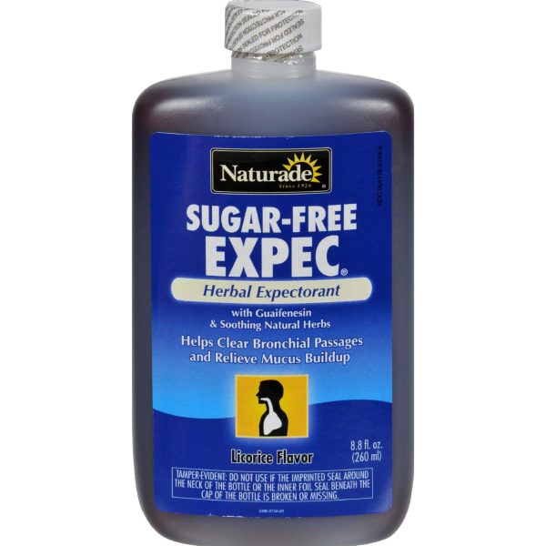 Naturade Sugar Free Expec Herbal Expectorant - 8.8 Fl Oz For Sale