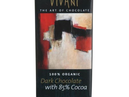 Vivani Organic Chocolate Bar - Dark Chocolate - 85 Percent Cocoa - 3.5 Oz Bars - Case Of 10 Hot on Sale