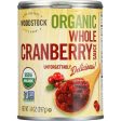 Woodstock Cranberry Sauce - Organic - Whole Berry - 14 Oz - Case Of 24 For Sale