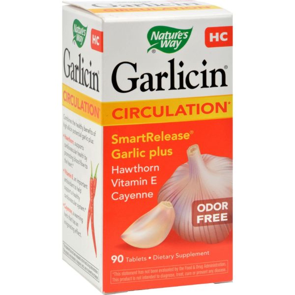 Nature s Way Garlicin Hc - 90 Tablets Supply