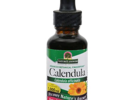 Nature s Answer Calendula Flower - 1 Fl Oz For Sale