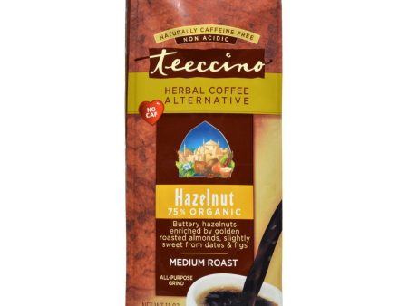 Teeccino Mediterranean Herbal Coffee Hazelnut - 11 Oz - Case Of 6 Fashion