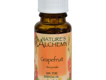 Nature s Alchemy 100% Pure Essential Oil Grapefruit - 0.5 Fl Oz on Sale