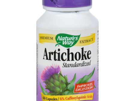 Nature s Way Artichoke Standardized - 60 Capsules Sale