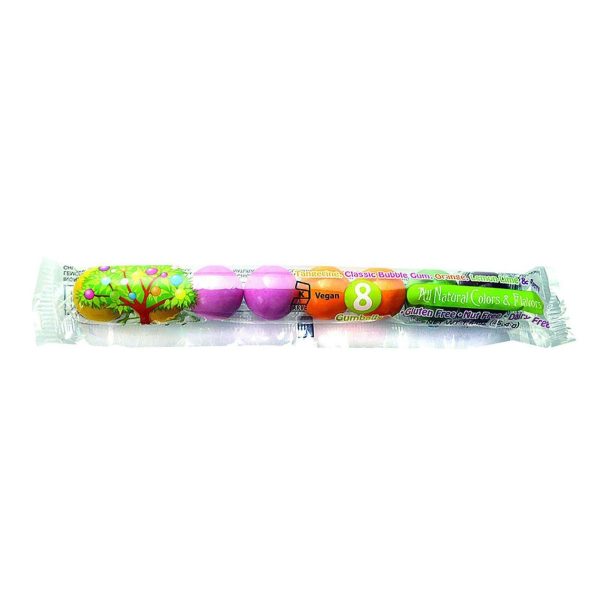 Tree Hugger Gumballs - Citrus Berry - 8 Count Tubes - 1.6 Oz - Case Of 12 Discount