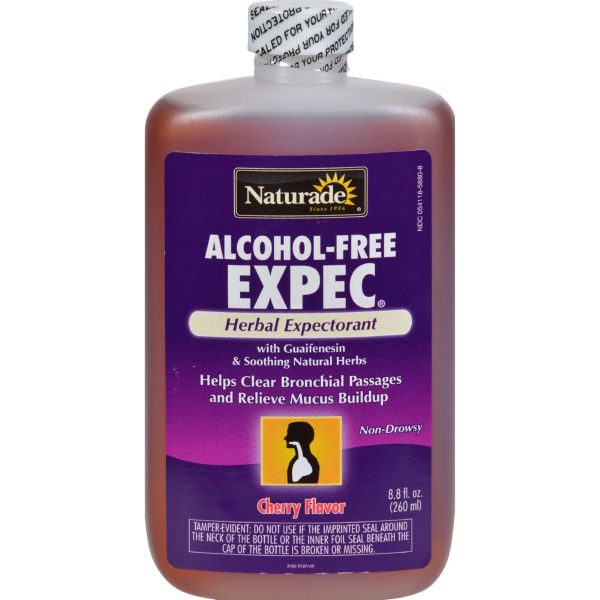 Naturade Alcohol-free Herbal Expectorant - Natural Cherry Flavor - 8.8 Oz Online