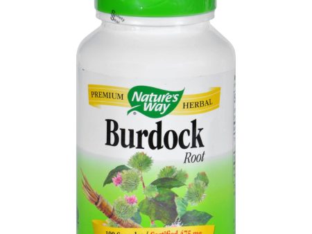 Nature s Way Burdock Root - 100 Capsules Online now