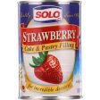 Solo Baker Filling - Strawberry - 12 Oz - Case Of 12 Cheap