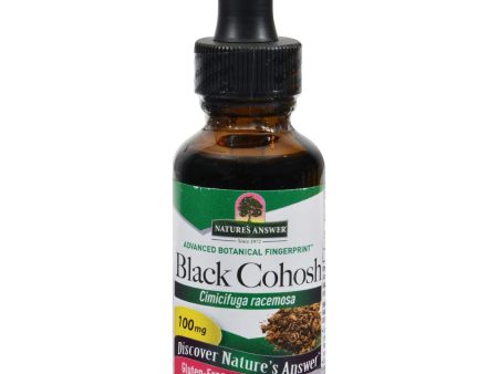 Nature s Answer Organic Black Cohosh - 1 Oz Online