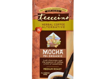 Teeccino Mediterranean Herbal Coffee Mocha - 11 Oz - Case Of 6 Supply