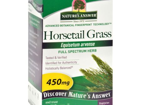 Nature s Answer Horsetail Grass - 90 Capsules For Cheap