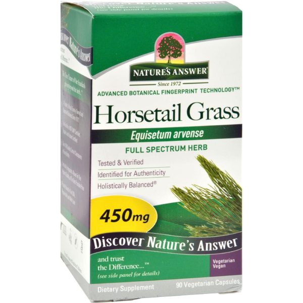 Nature s Answer Horsetail Grass - 90 Capsules For Cheap