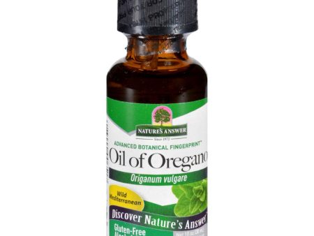 Nature s Answer Oil Of Oregano Leaf - 1 Fl Oz on Sale