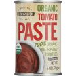 Woodstock Tomato Paste - Organic - 6 Oz - Case Of 24 on Sale