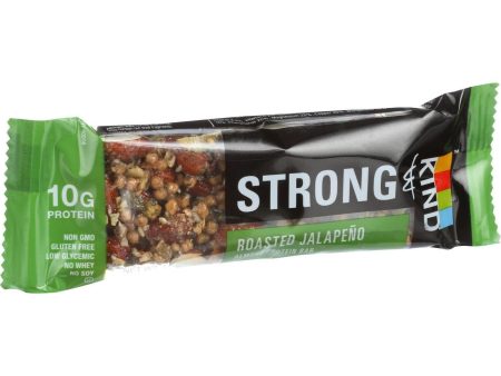 Strong And Kind Bar - Roasted Jalapeno Almond - 1.6 Oz Bars - Case Of 12 For Cheap