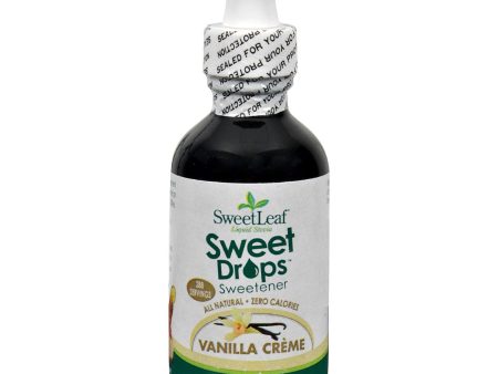 Sweet Leaf Sweet Drops Sweetener Vanilla Creme - 2 Fl Oz Online Sale