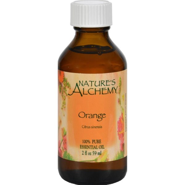 Nature s Alchemy 100% Pure Essential Oil Orange - 2 Fl Oz Online