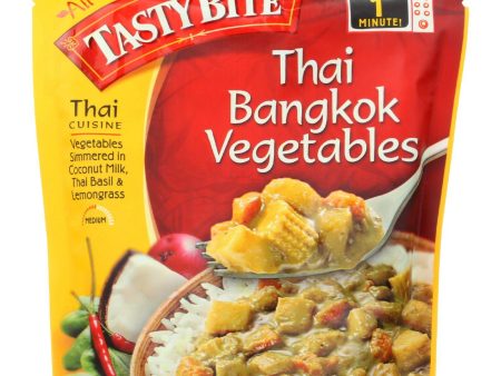 Tasty Bite Entree - Thai Cuisine - Thai Bangkok Vegetables - 10 Oz - Case Of 6 Fashion