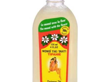 Monoi Coconut Oil - Frangipani Tipanie - Tiare Tahiti - 4 Oz Online Sale