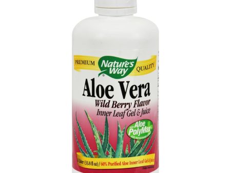 Nature s Way Aloe Vera Gel And Juice Wild Berry - 33.8 Fl Oz Online