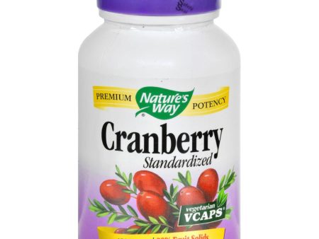 Nature s Way Cranberry Standardized - 120 Vcaps For Discount