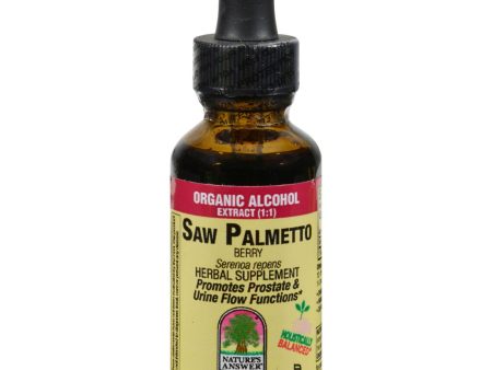 Nature s Answer Saw Palmetto Berries - 1 Oz For Sale