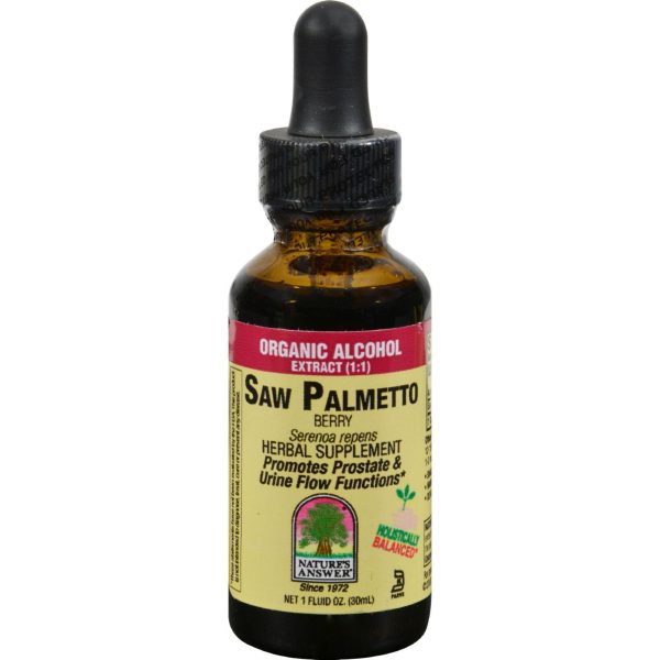 Nature s Answer Saw Palmetto Berries - 1 Oz For Sale