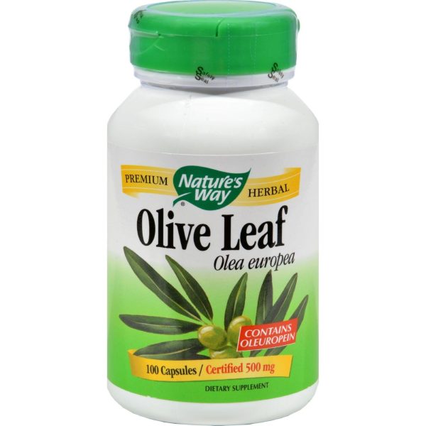 Nature s Way Olive Leaf Olea Europea - 100 Capsules Sale