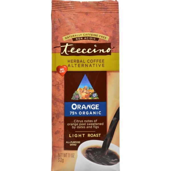 Teeccino Mediterranean Herbal Coffee Original - 11 Oz - Case Of 6 Sale