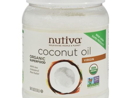 Nutiva Virgin Coconut Oil Organic - 54 Fl Oz Sale