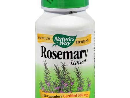 Nature s Way Rosemary Leaves - 100 Capsules For Cheap