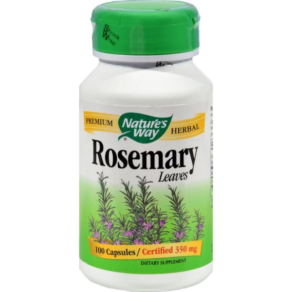 Nature s Way Rosemary Leaves - 100 Capsules For Cheap