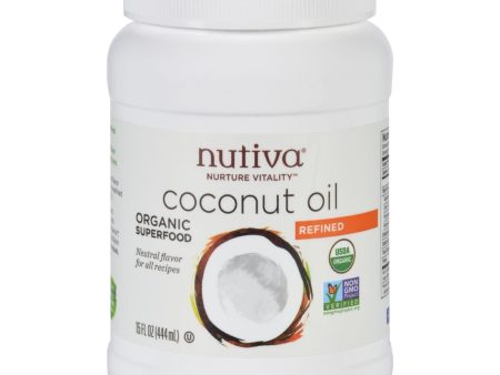 Nutiva Coconut Oil - Organic - Superfood - Refined - 15 Oz For Discount