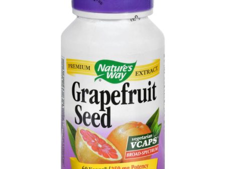 Nature s Way Grapefruit Seed Standardized - 60 Vegetarian Capsules Online