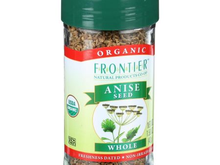 Frontier Herb Anise Seed - Organic - Whole - 1.44 Oz Cheap