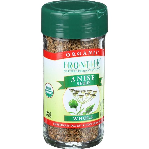 Frontier Herb Anise Seed - Organic - Whole - 1.44 Oz Cheap