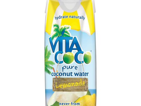 Vita Coco Coconut Water - Lemonade - Case Of 12 - 16.9 Fl Oz. Online now